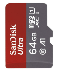 Sandisk Ultra 64GB microSD 100Mb/S