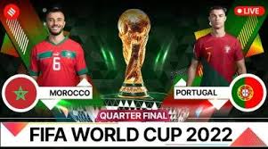 morocco vs portugal live